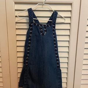 Hanna Andersson Embroidered Floral Dress (90cm/3T)